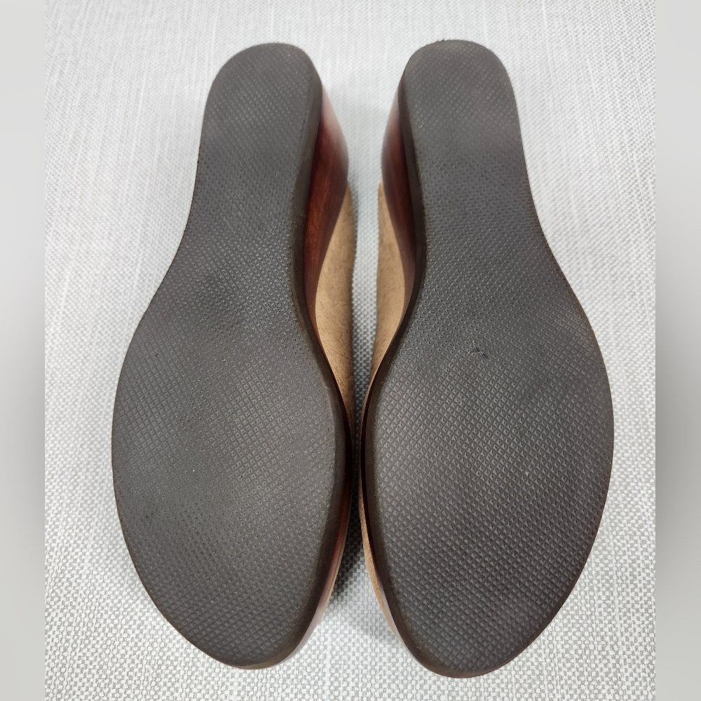 Salpy Size 10 Tan Leather Mules Boho Handmade - Picture 13 of 14
